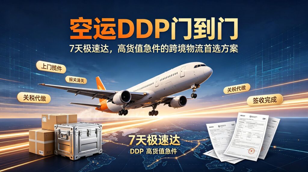 空运DDP门到门｜7天极速达，高货值急件的跨境物流首选方案